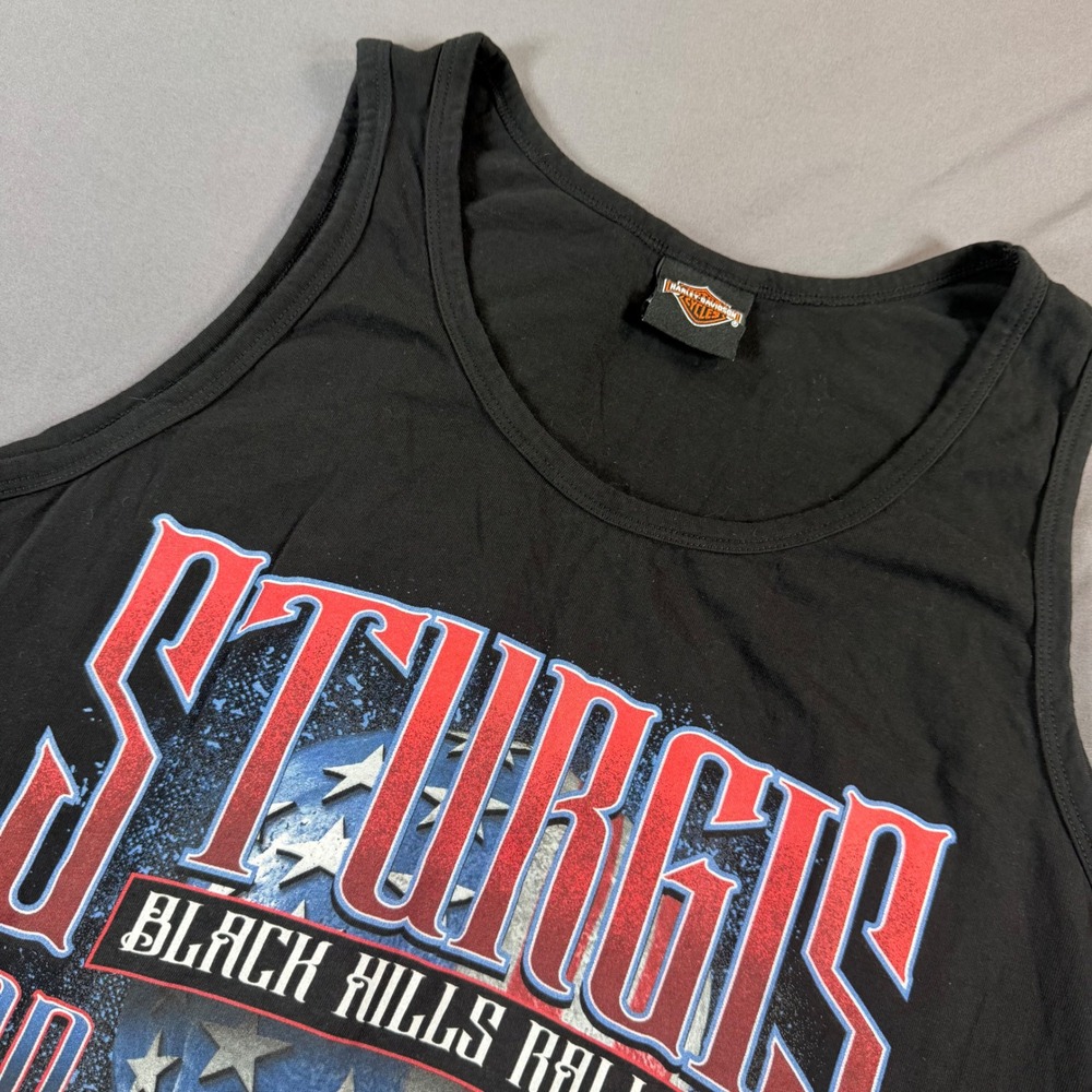 Harley Davidson Sturgis Black Hills Rally 2024 84th Anniversary Tank Top Large